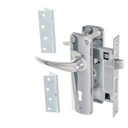 M3HP19 - 3 Lever Lockset CP & Hinge
